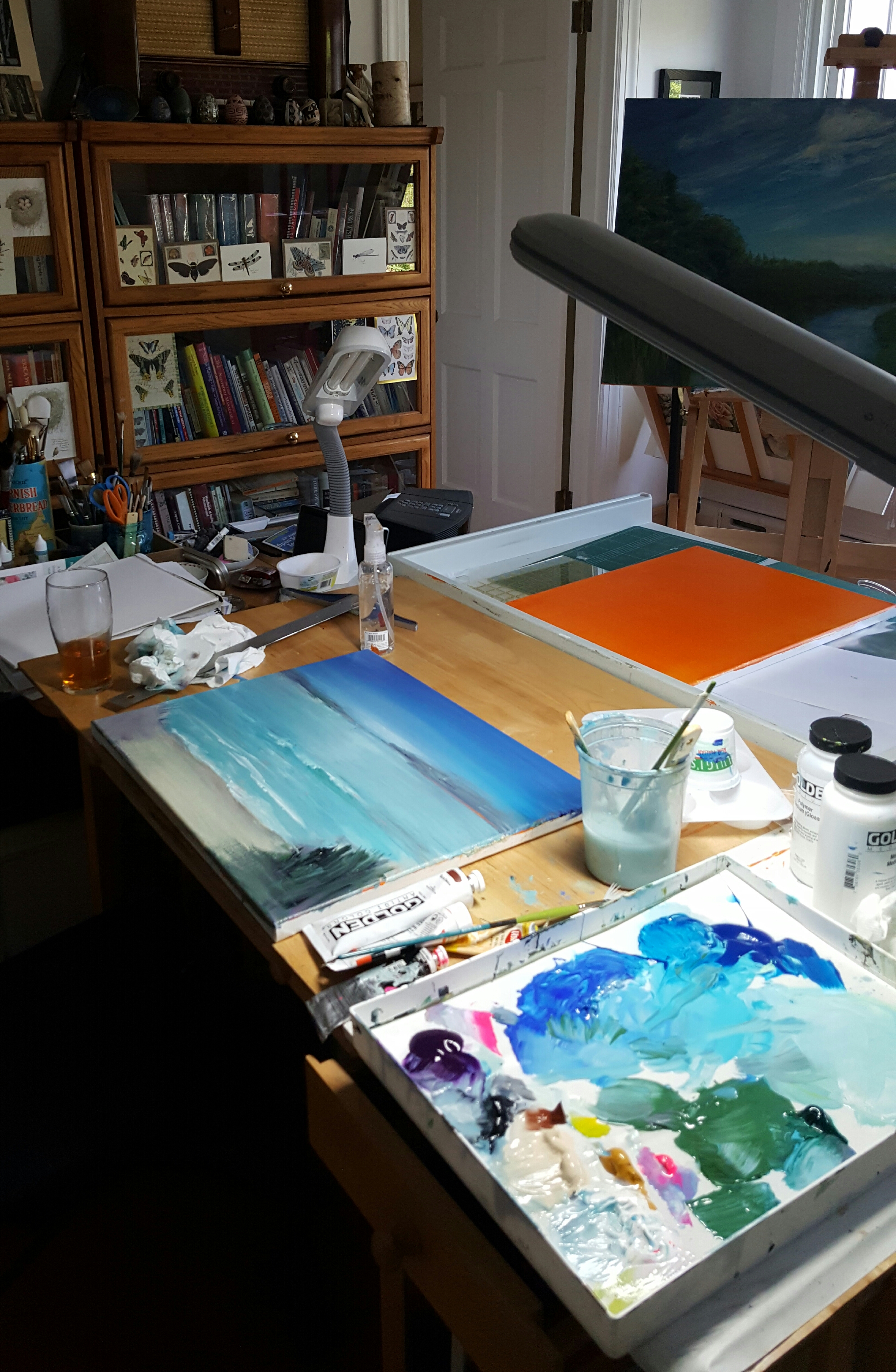 painting moonrise