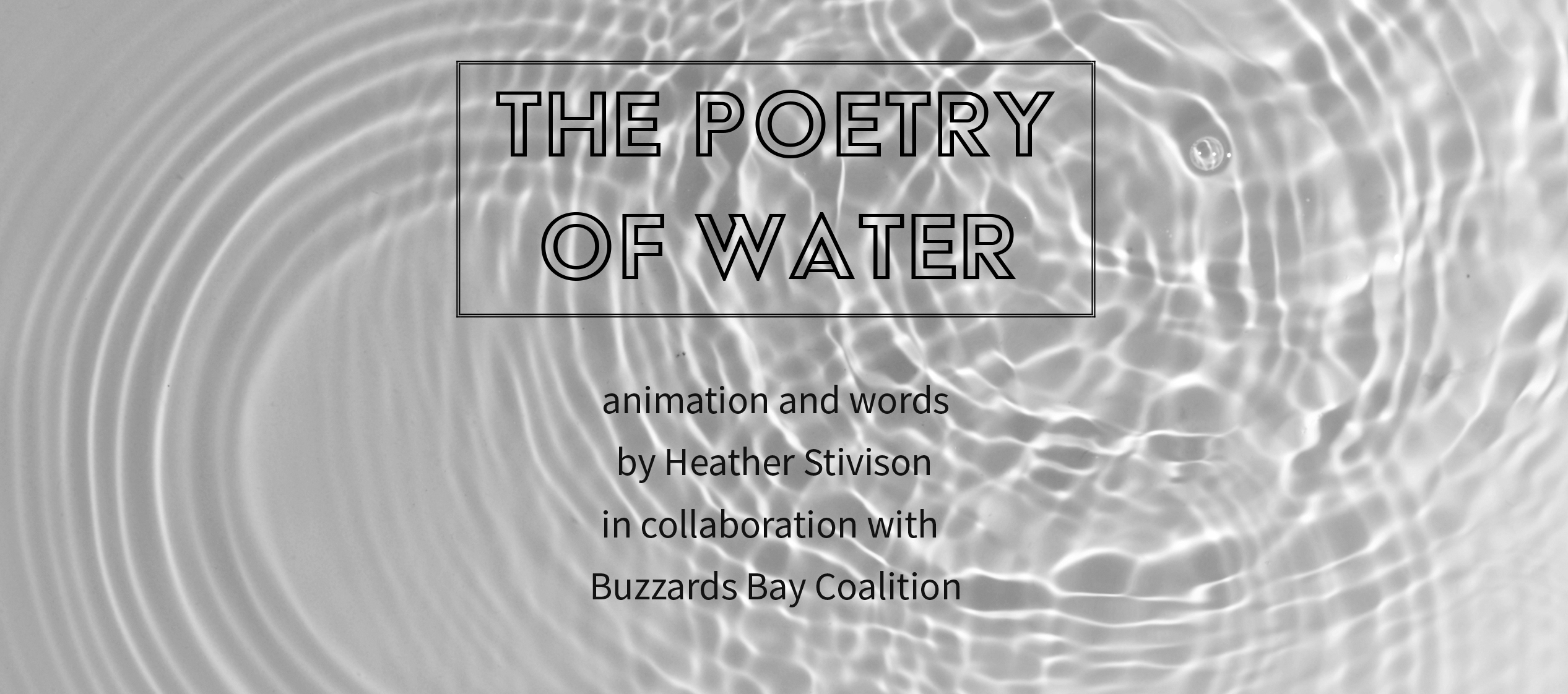 poetry of water