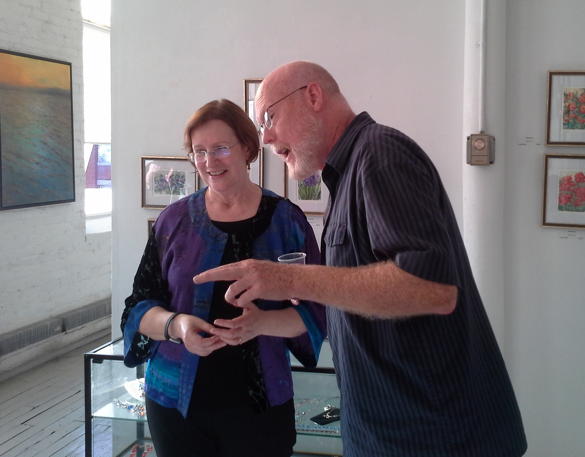Heather Stivison & Patty WHite exhibition