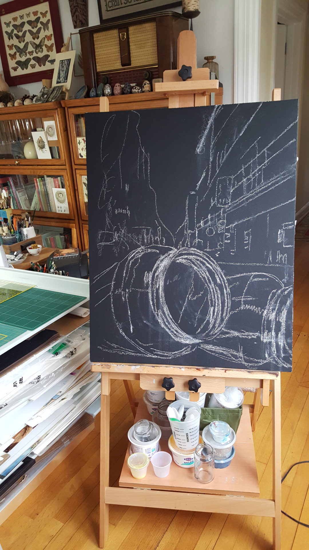 beginning jar painting