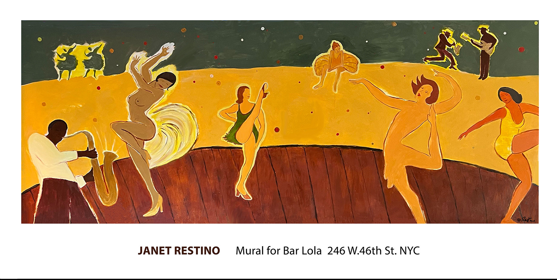 Bar Lola big poster