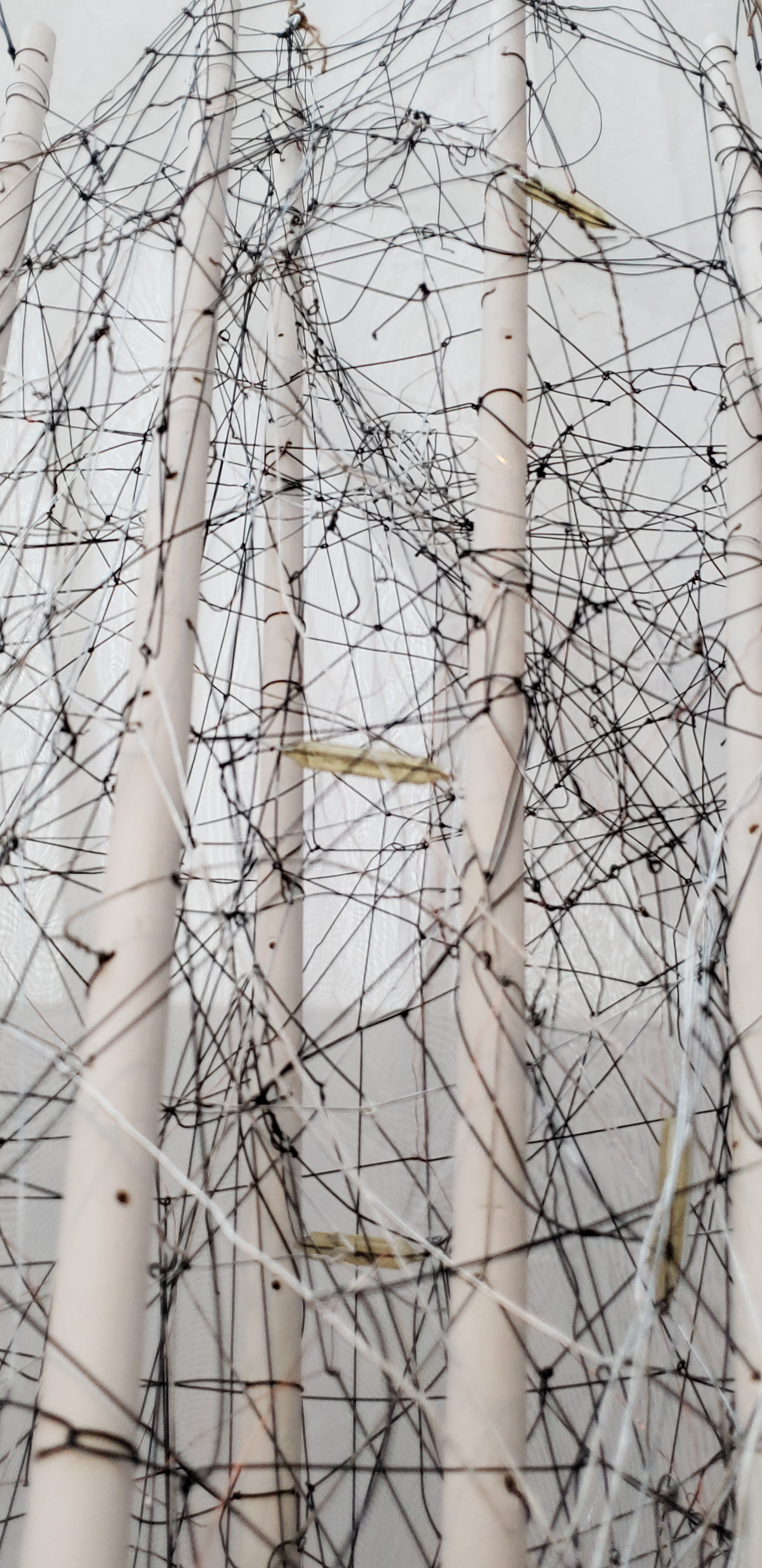 Kathryn Hart, Carry Me, Installation in Daunting Transitions Solo Show, Kotlownia, Krakow 2018