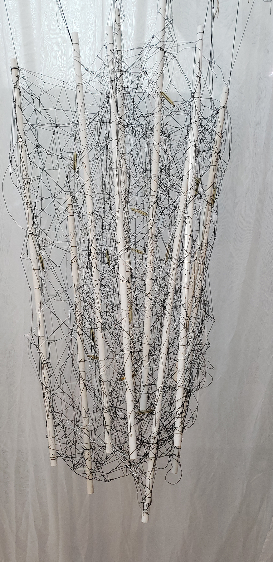 Kathryn Hart, Carry Me, Installation in Daunting Transitions Solo Show, Kotlownia, Krakow 2018