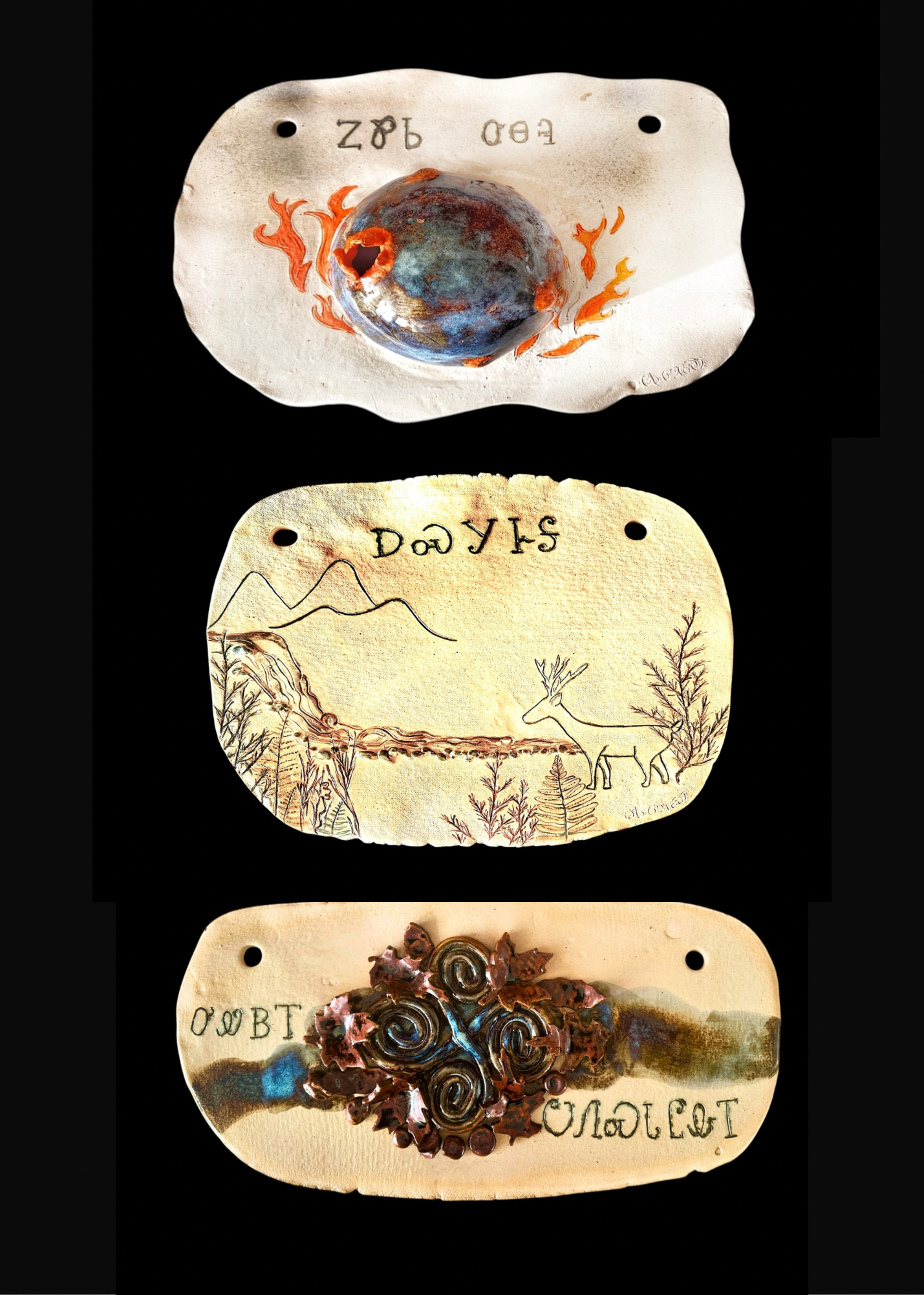 Cherokee language potter interpretations of phases 1-3