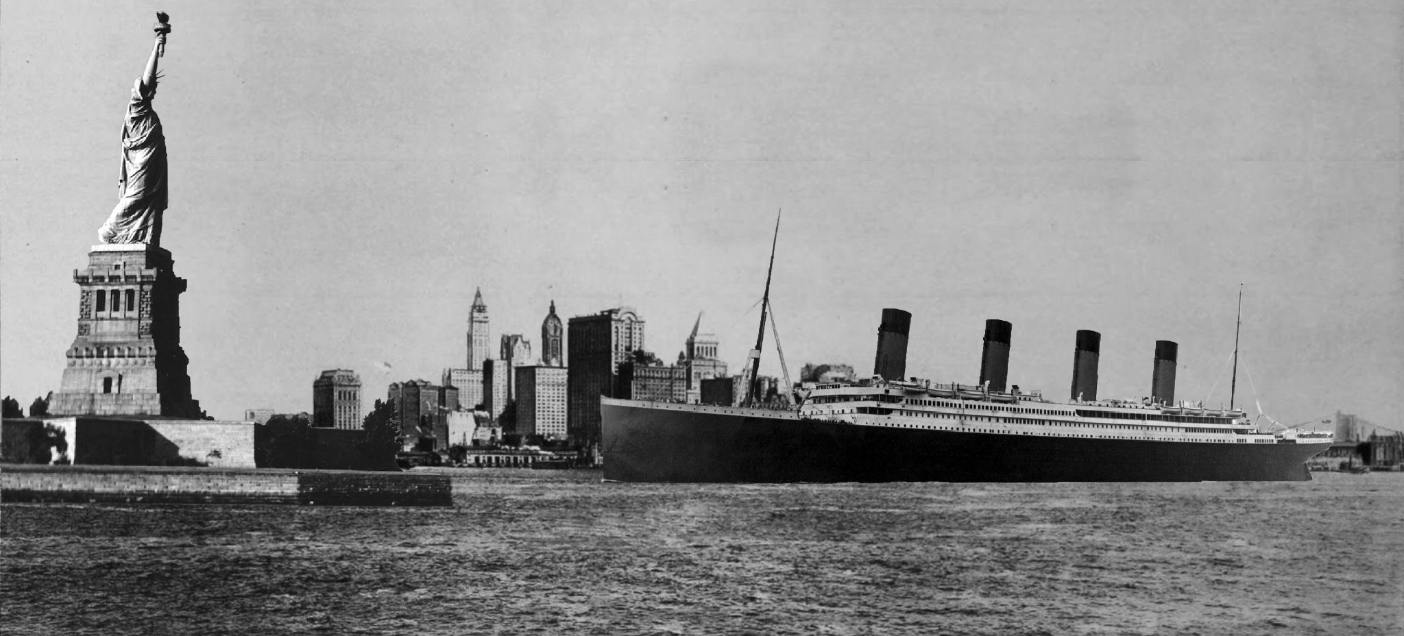 Titanic arrived in New York on April 17,1912.