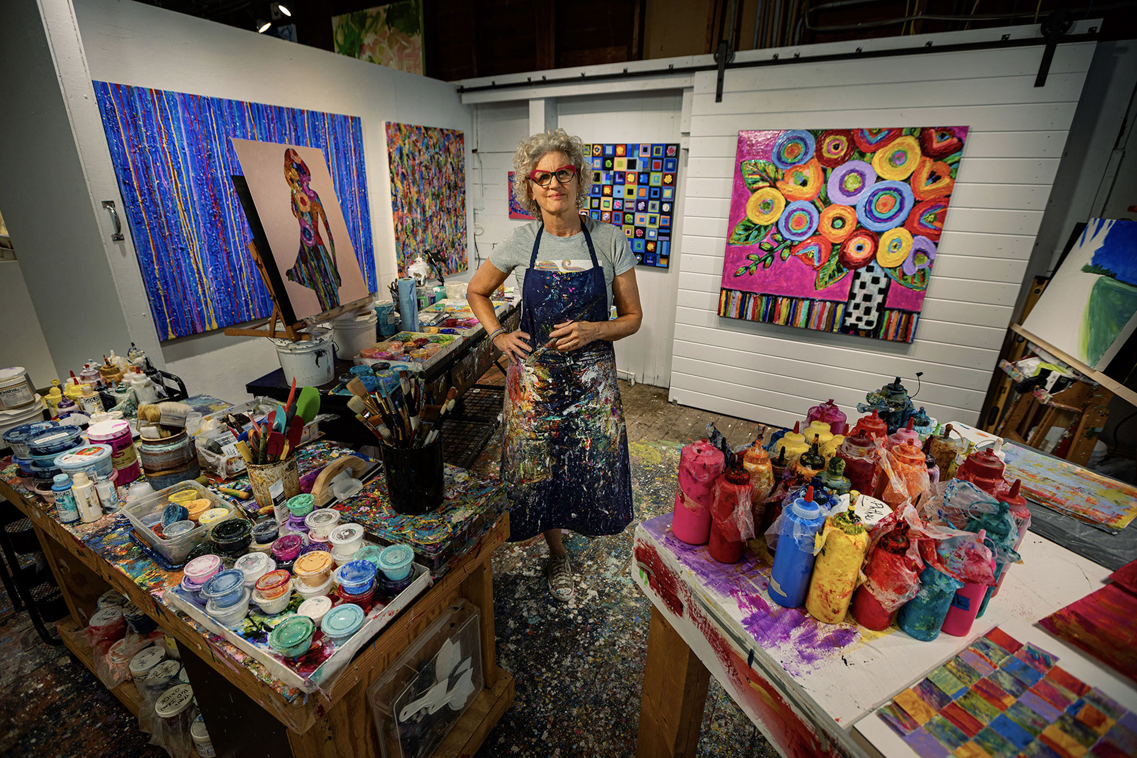 Maria Reyes Jones Art Studio