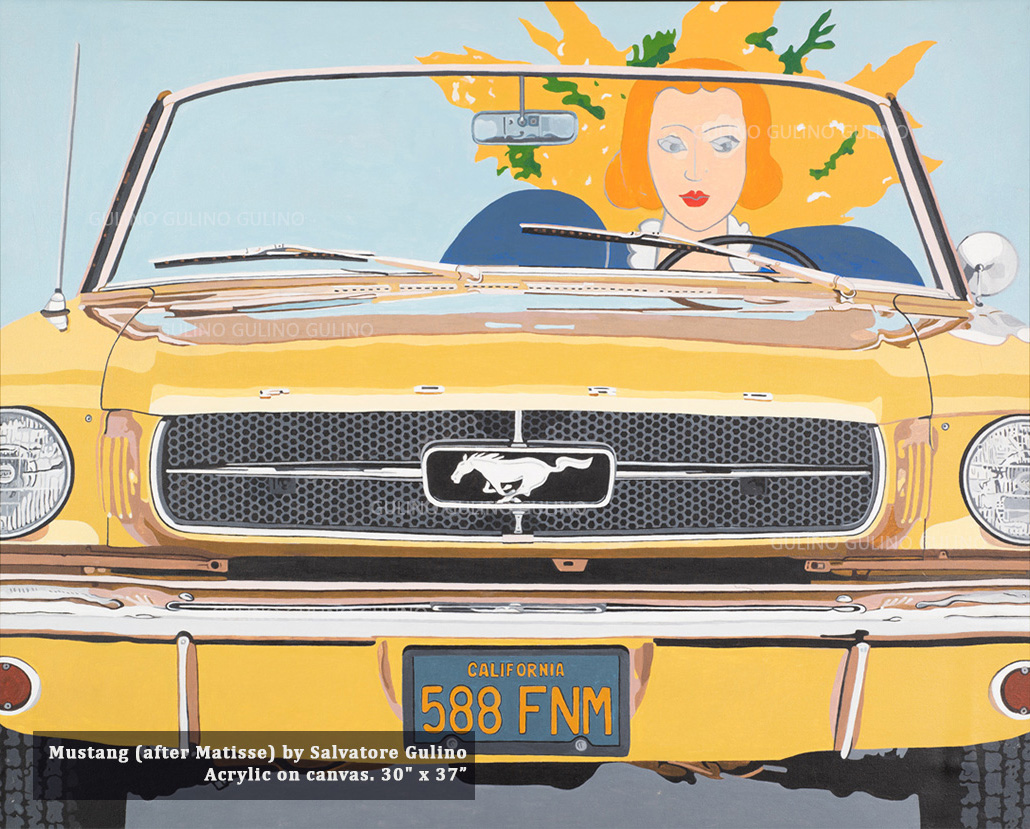 Mustang (after Matisse) by Salvatore Gulino
